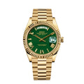 Datejust Daydate Gold Green