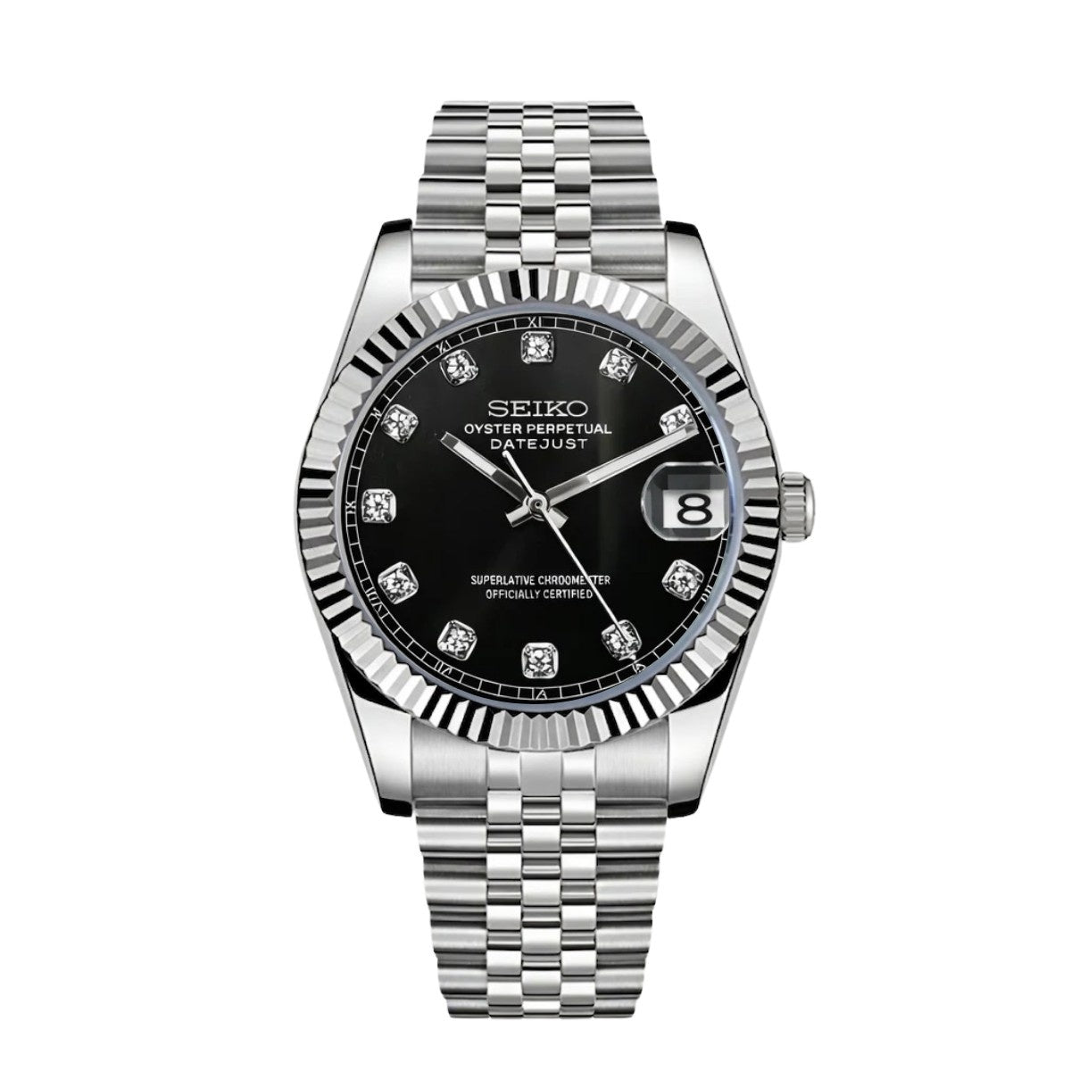 Datejust Diamond Black