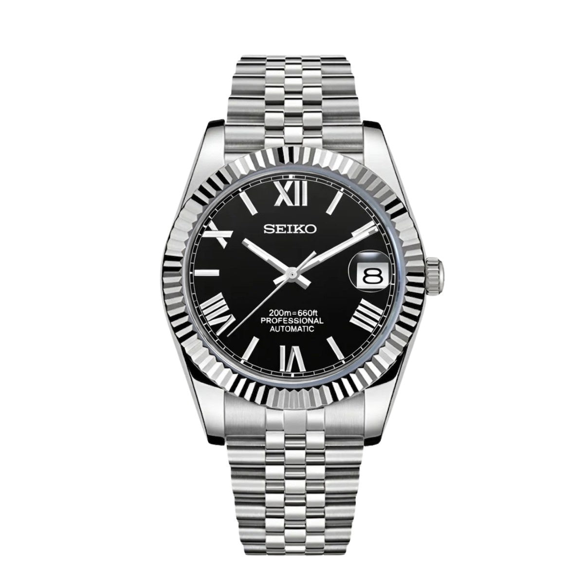 Datejust Black Roman