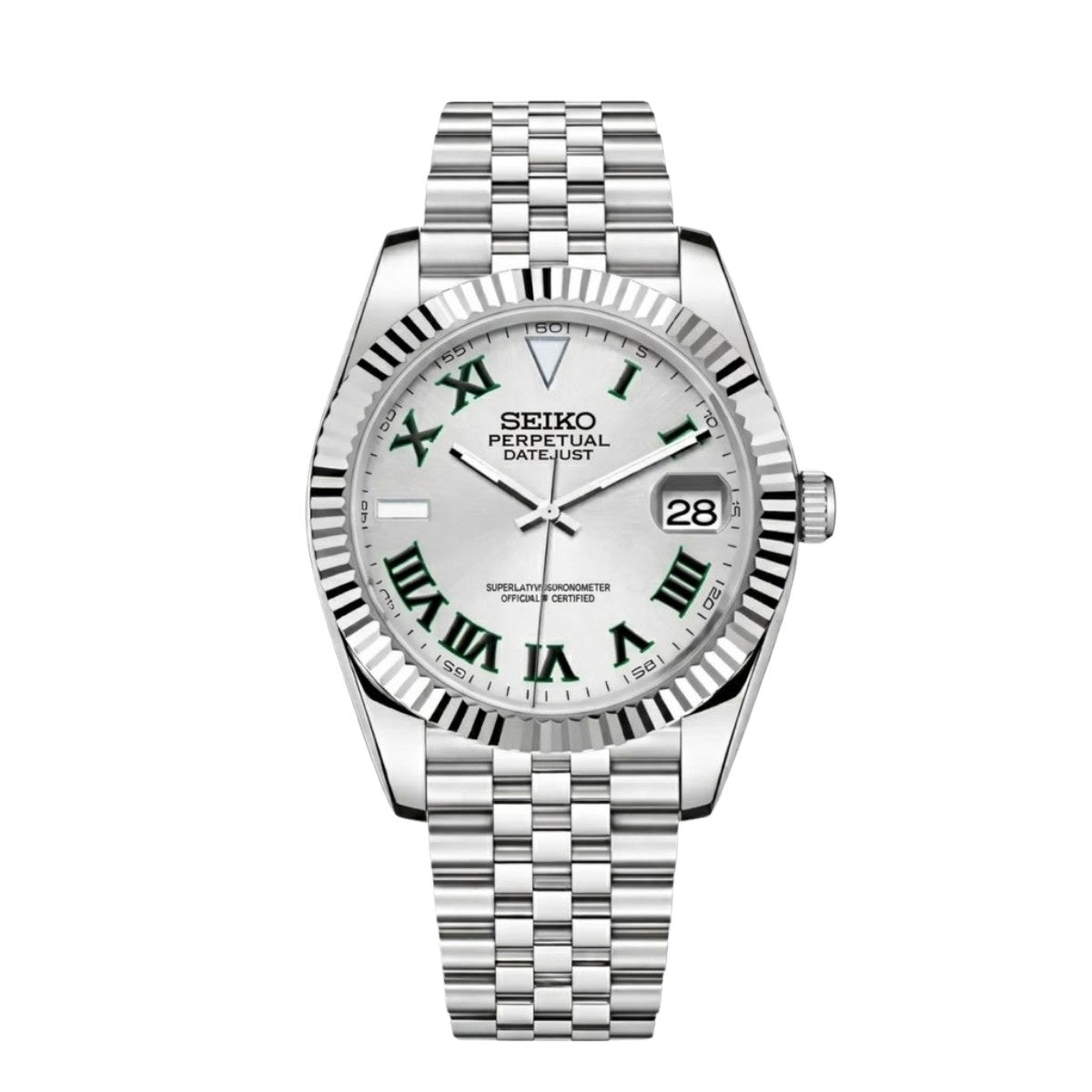 Datejust Wimbledon White