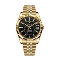 Datejust Sky Dweller Gold Black