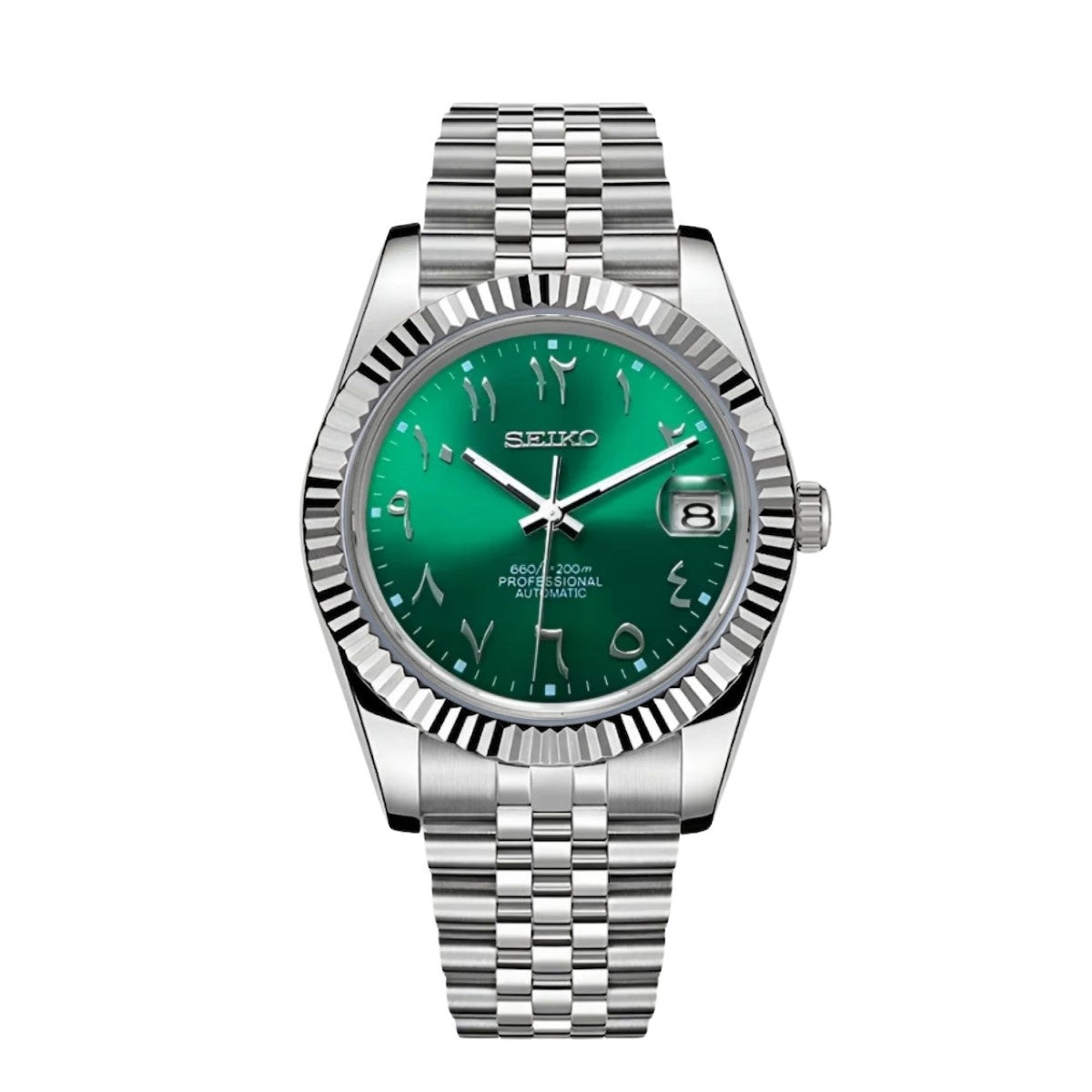 Datejust Arabic Green