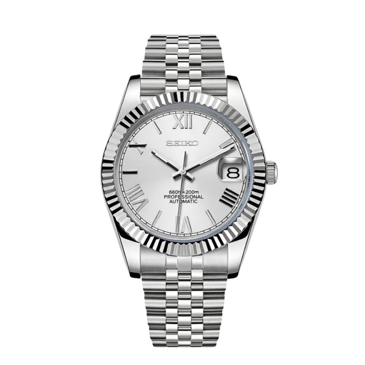 Datejust White Roman