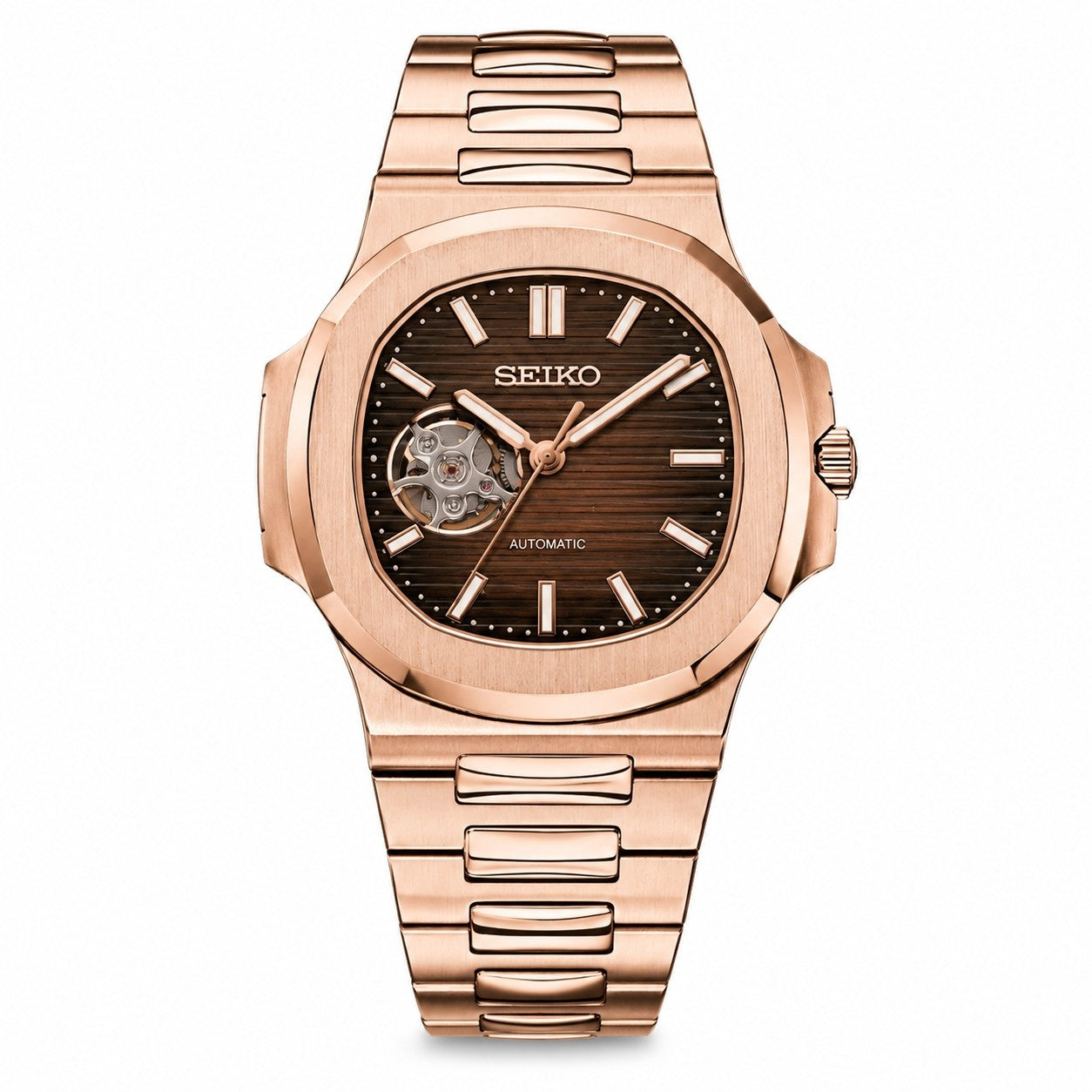 Nauteiko Openheart Rose Gold Chocolatte