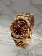 Datejust Daydate Rose Gold Chocolatte
