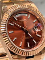 Datejust Daydate Rose Gold Chocolatte