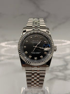 Datejust Diamond Black