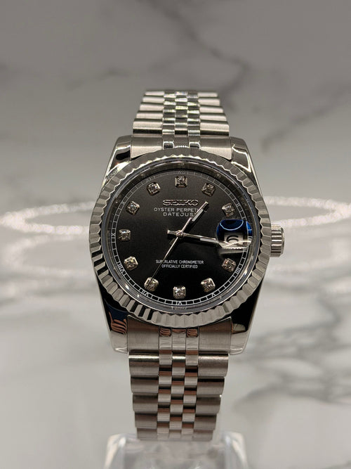 Datejust Diamond Black