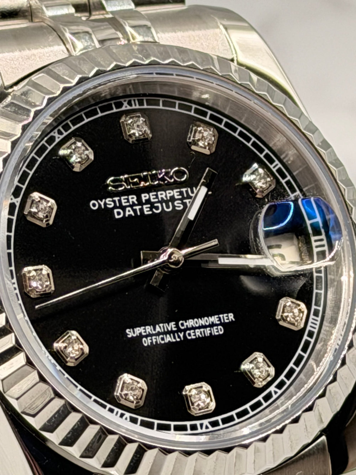 Datejust Diamond Black