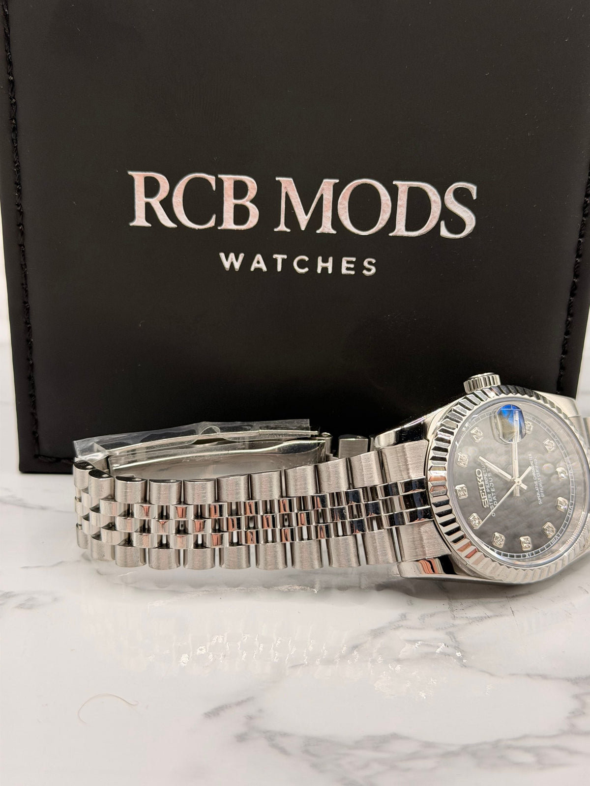 Datejust Diamond Black