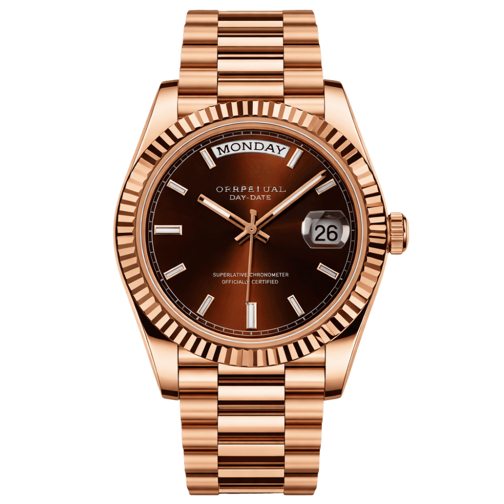 Datejust Daydate Rose Gold Chocolatte