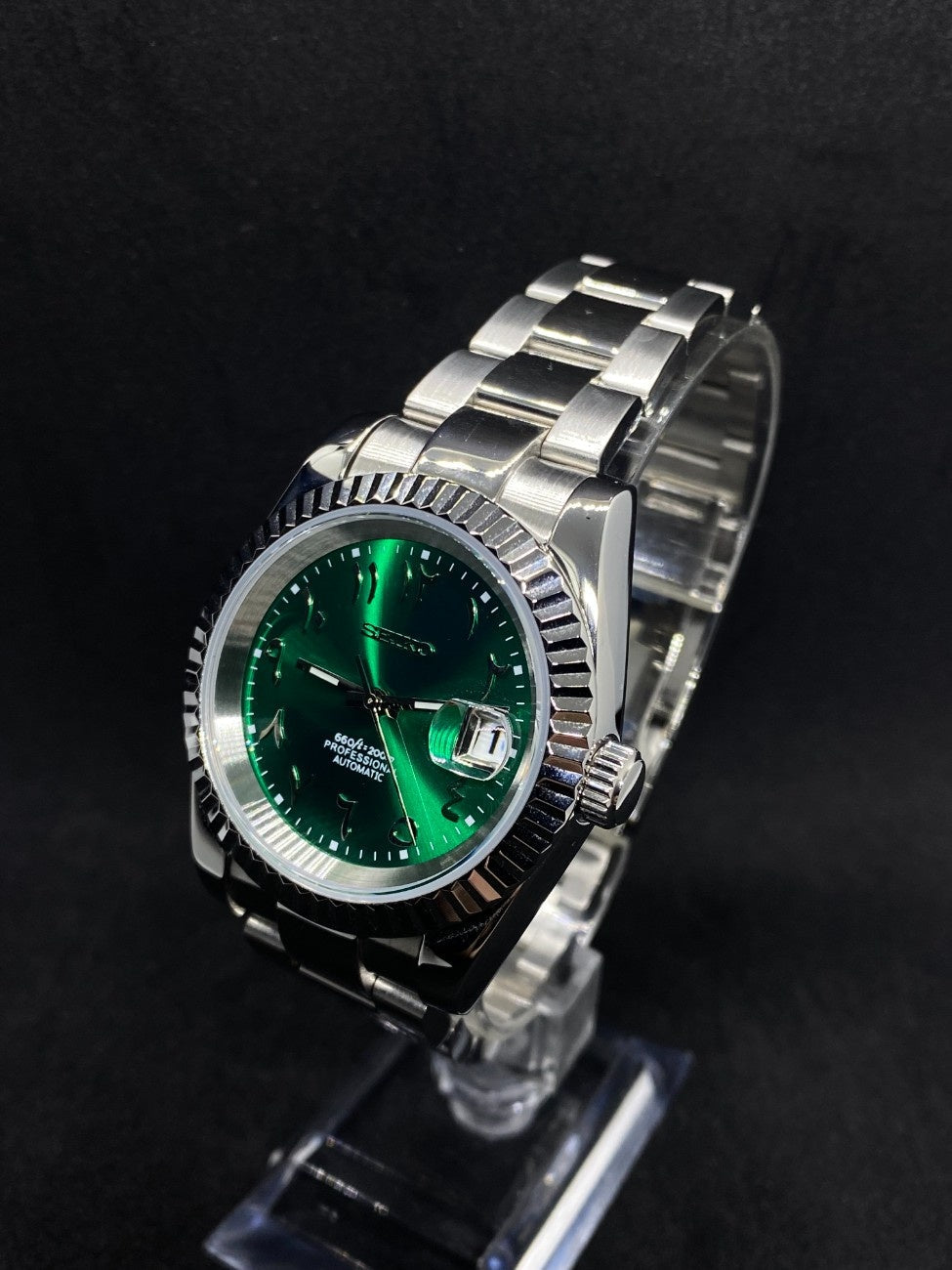Datejust Arabic Green