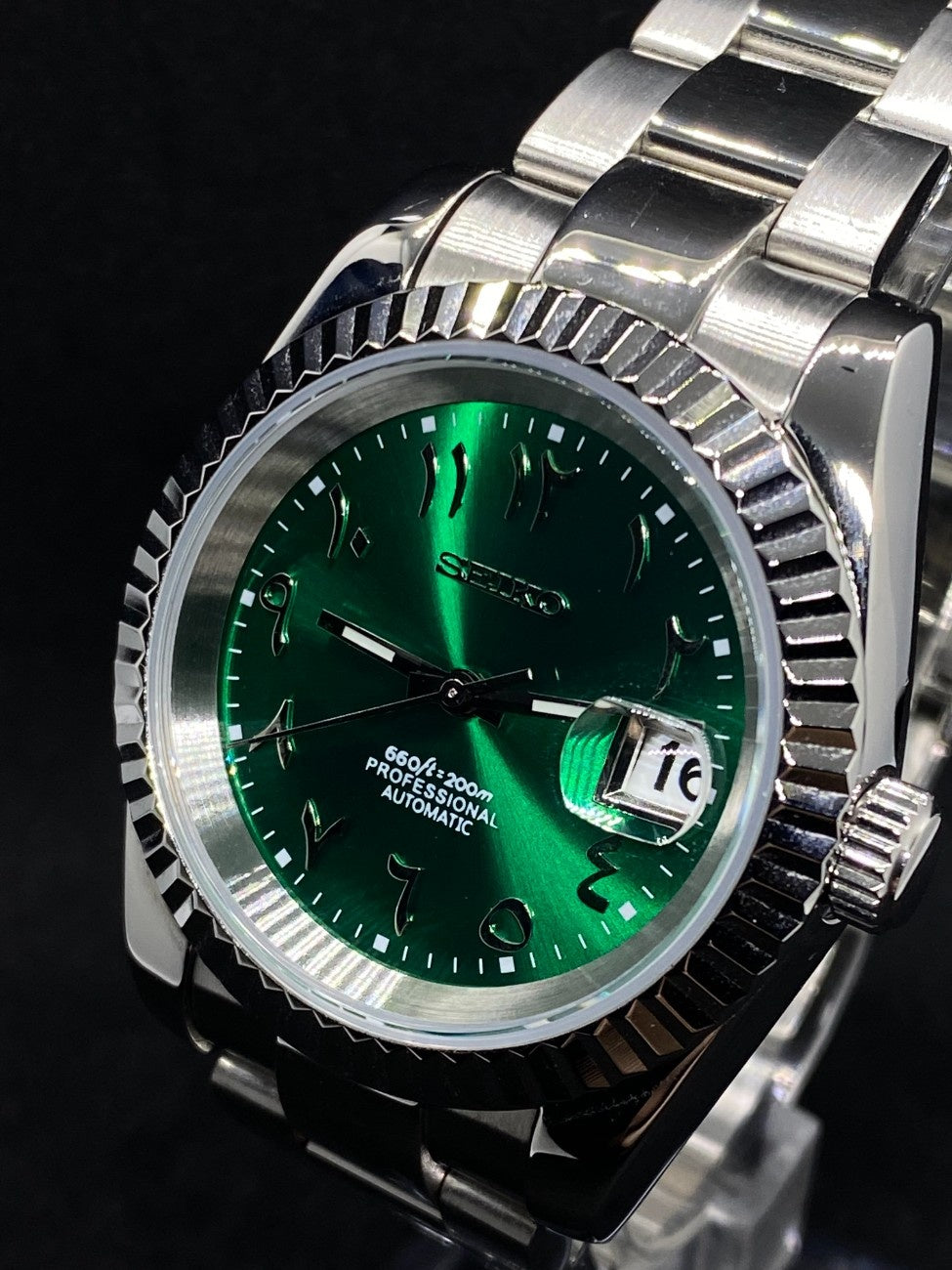 Datejust Arabic Green