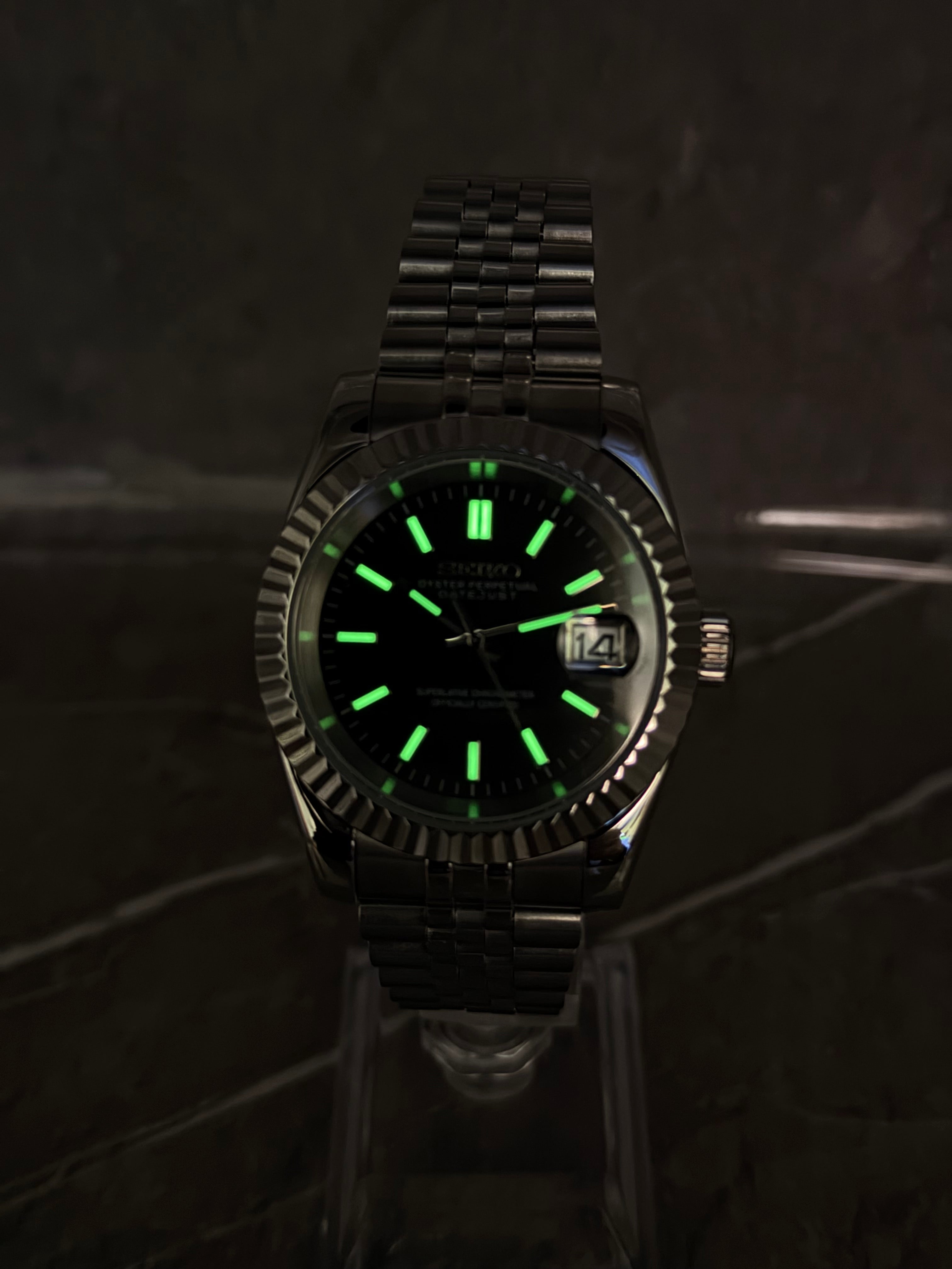 Datejust Black Classic