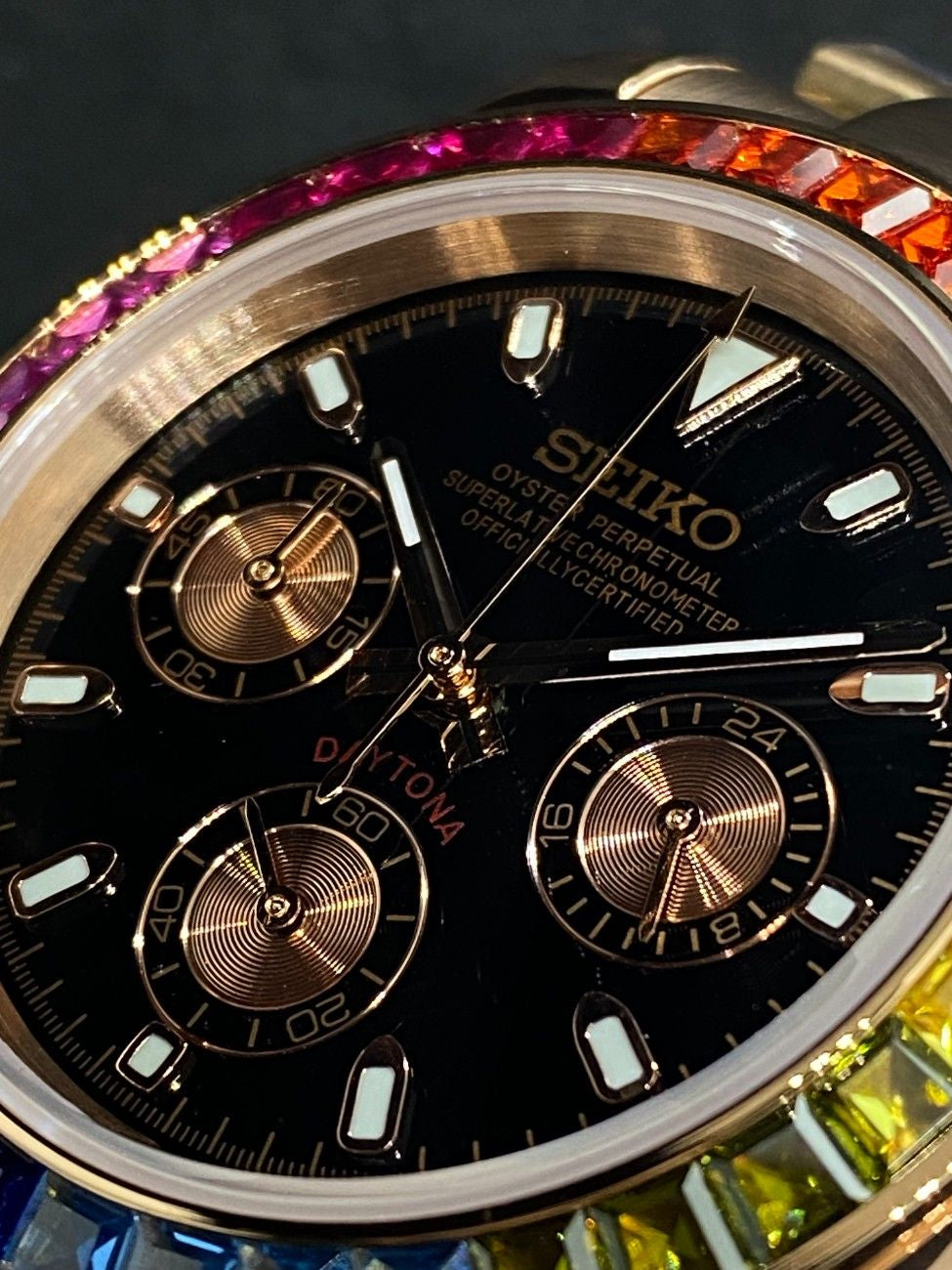 Seitona Rose Gold Rainbow