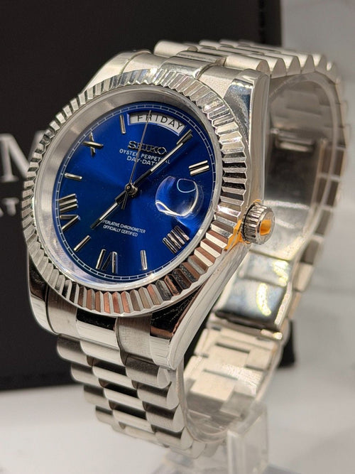 Datejust Daydate Blue