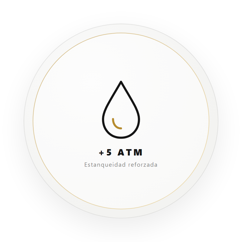 Icono estanqueidad reforzada +5 ATM
